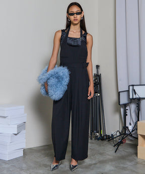 【25AUTUMN PRE-ORDER】Hem Lace Velvet Tank Top