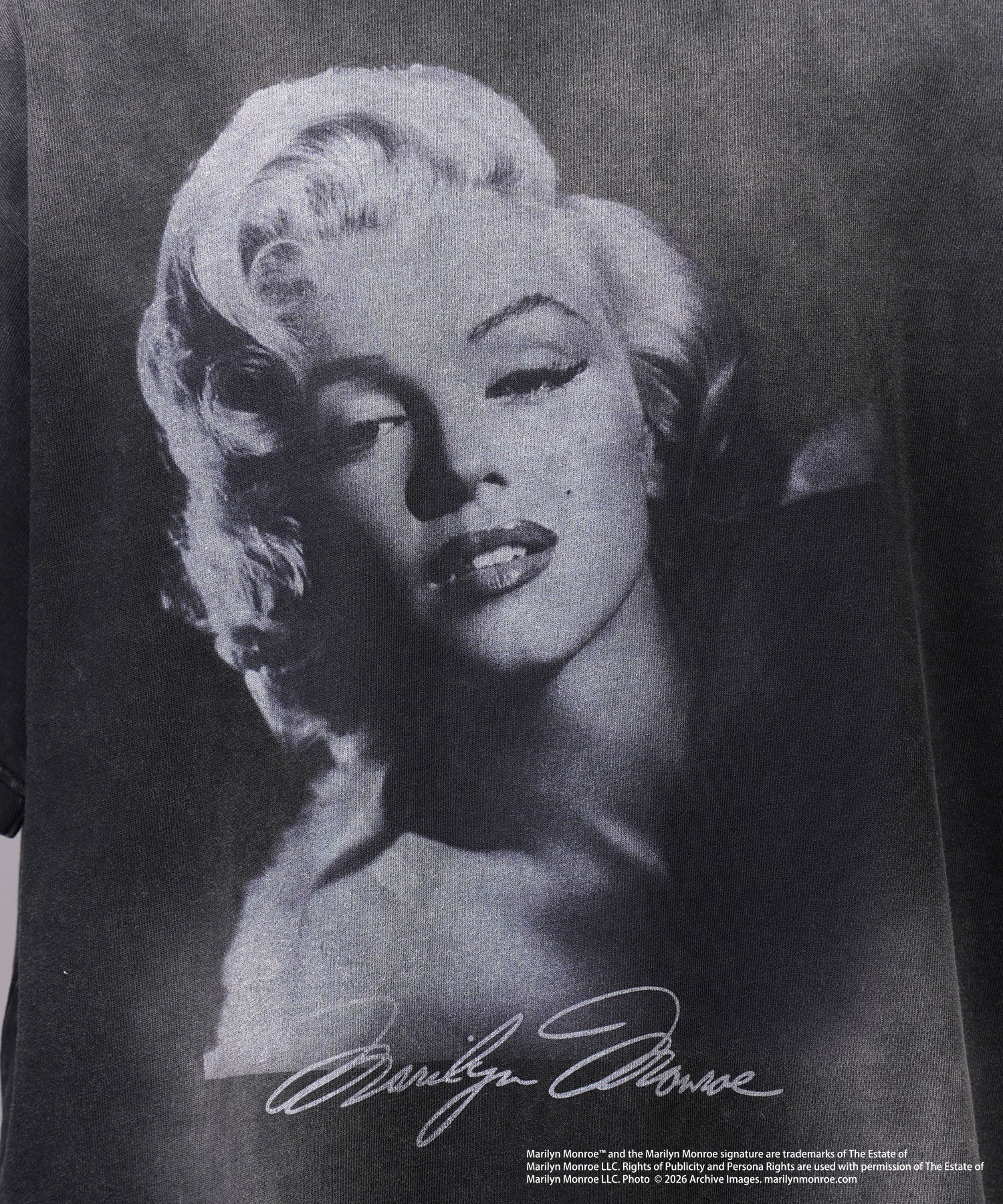 【26SS PRE-ORDER】【MOVIE SERIES】「 Marilyn Monroe」Prime-Over Crew Neck Short Sleeve T-Shirt