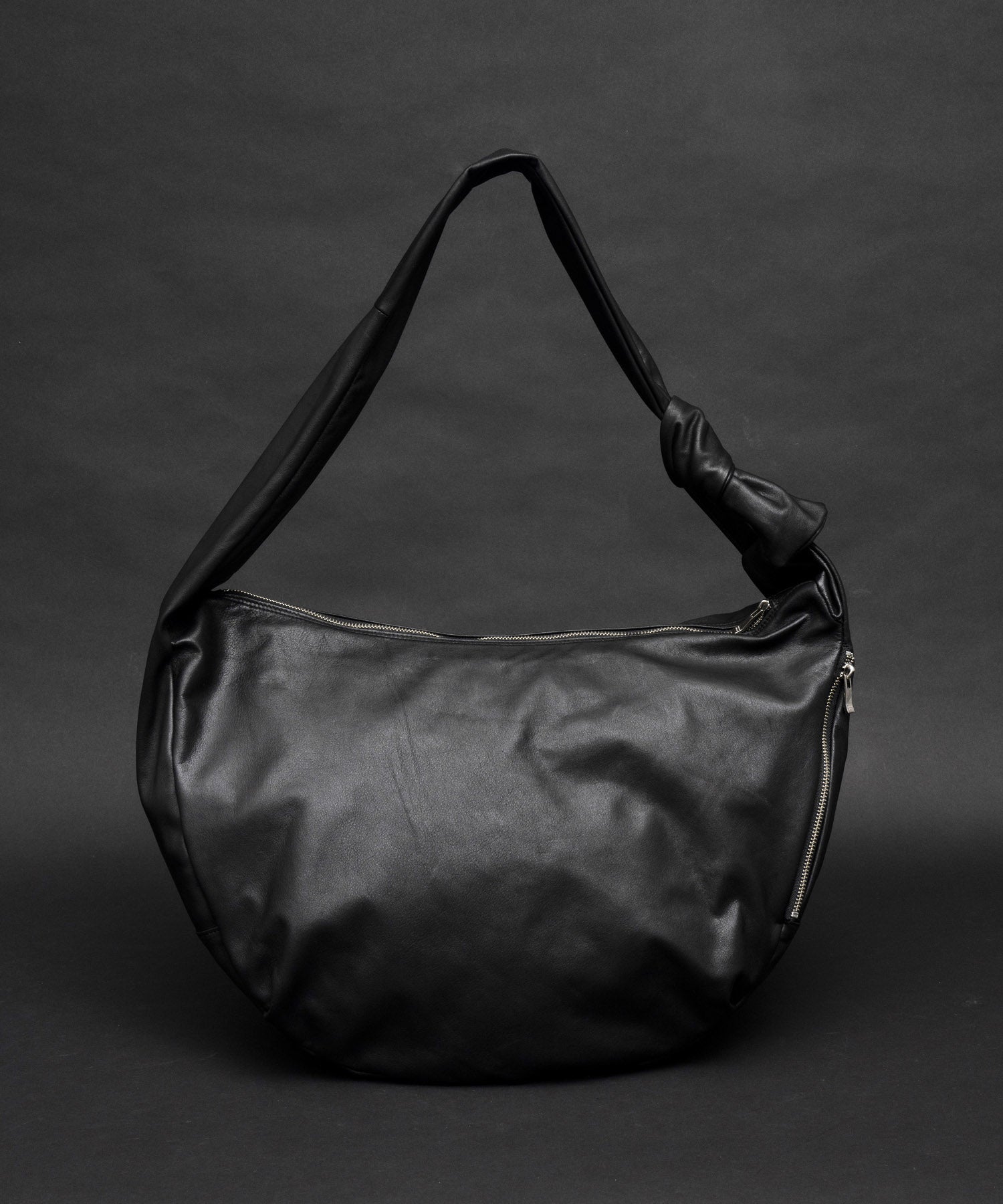 PRE ORDER】Leather Shoulder “BANANA” Bag