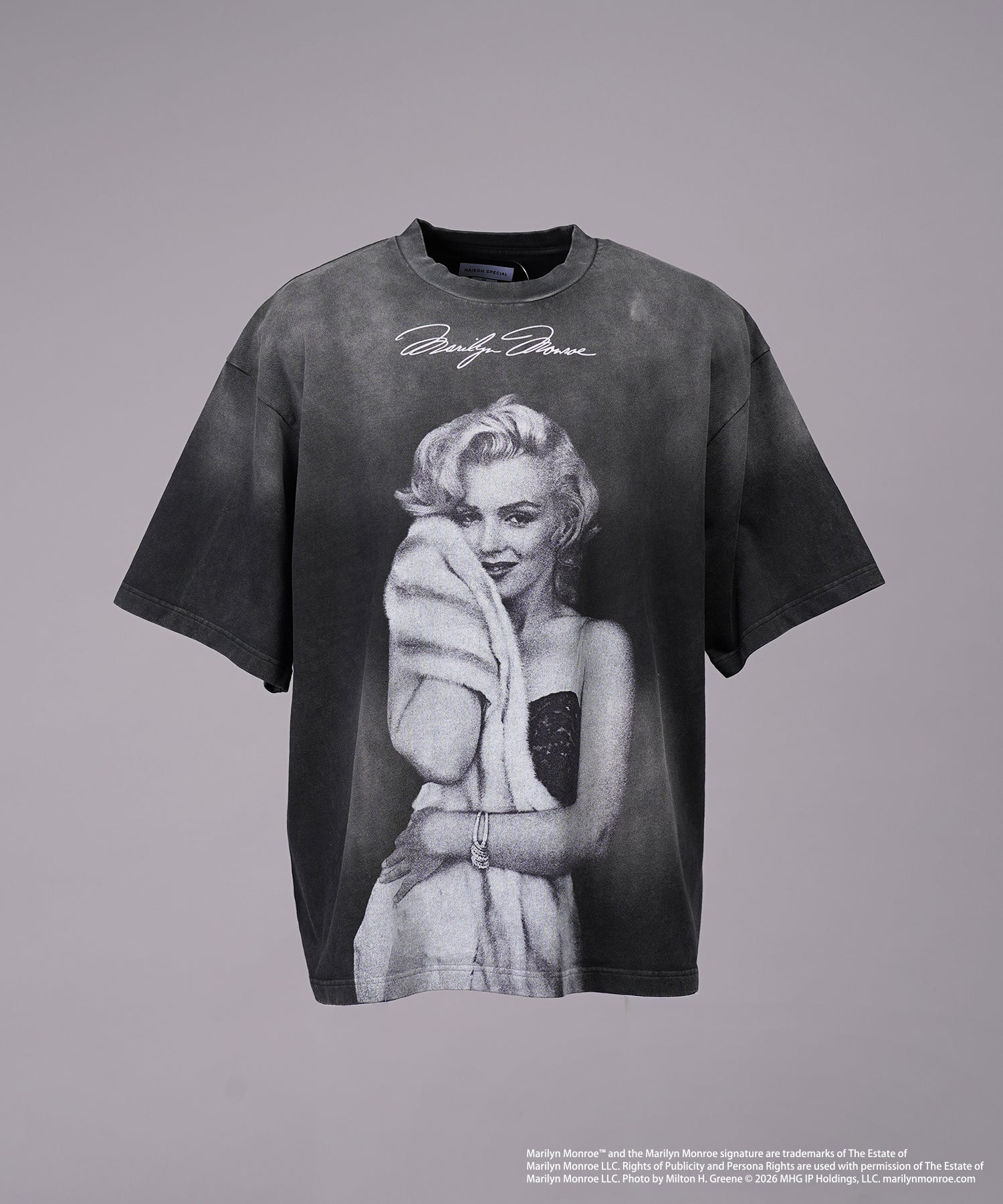 【26SS PRE-ORDER】【MOVIE SERIES】「 Marilyn Monroe」Prime-Over Crew Neck Short Sleeve T-Shirt