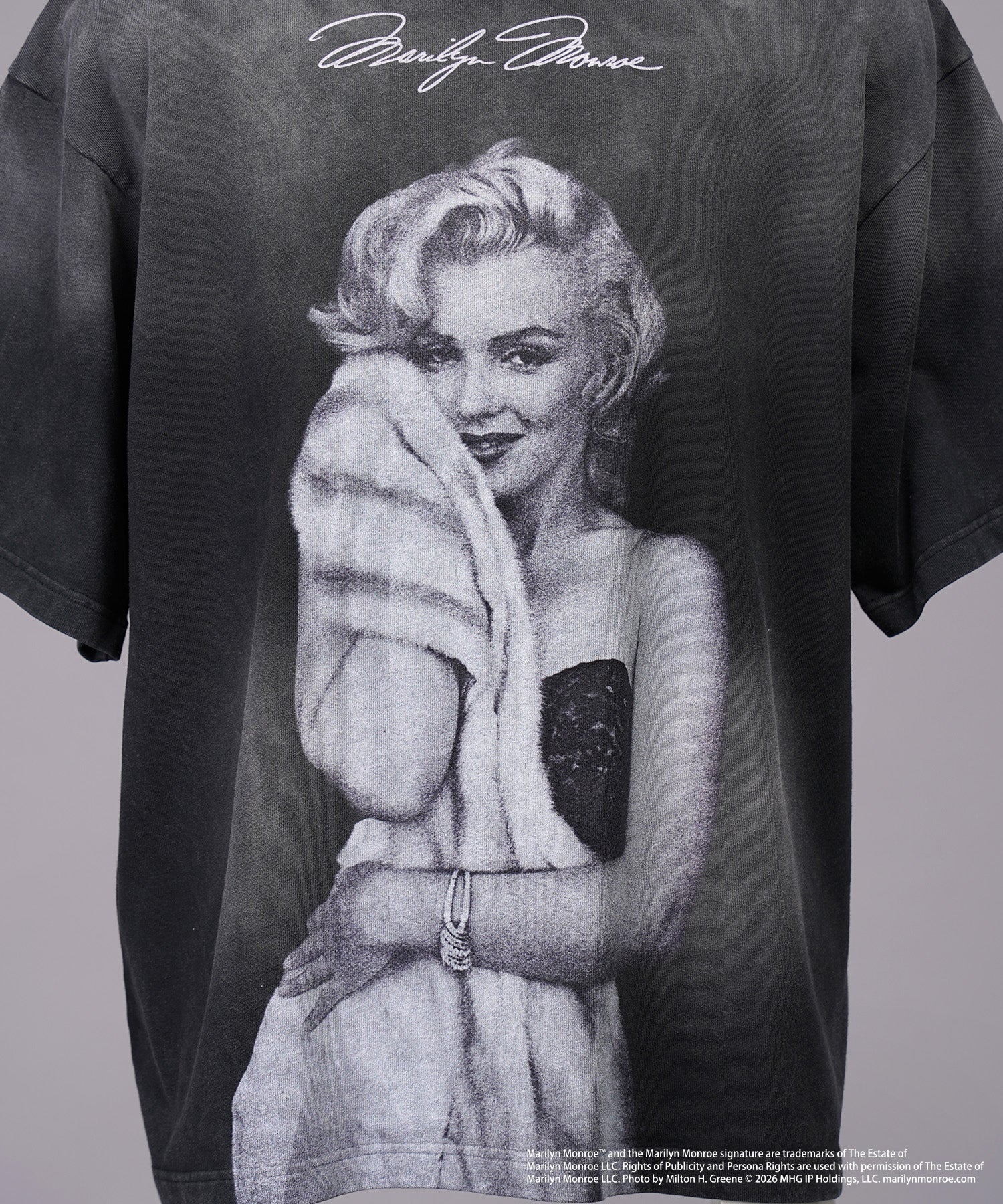 【26SS PRE-ORDER】【MOVIE SERIES】「 Marilyn Monroe」Prime-Over Crew Neck Short Sleeve T-Shirt