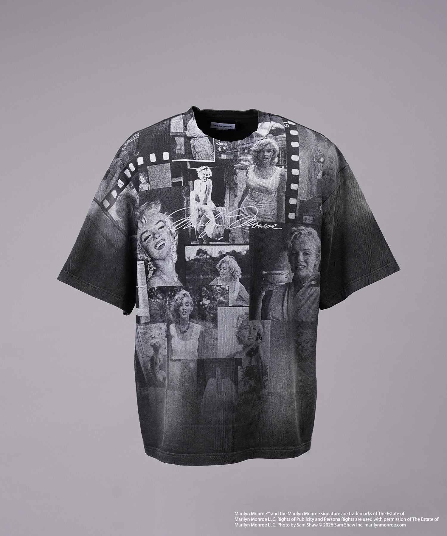 【26SS PRE-ORDER】【MOVIE SERIES】「 Marilyn Monroe」Prime-Over Crew Neck Short Sleeve T-Shirt