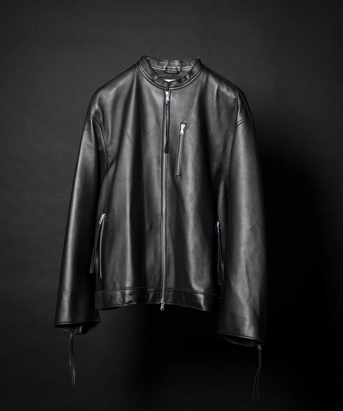 Lamb leather Prime-Over Single Rider Jacket