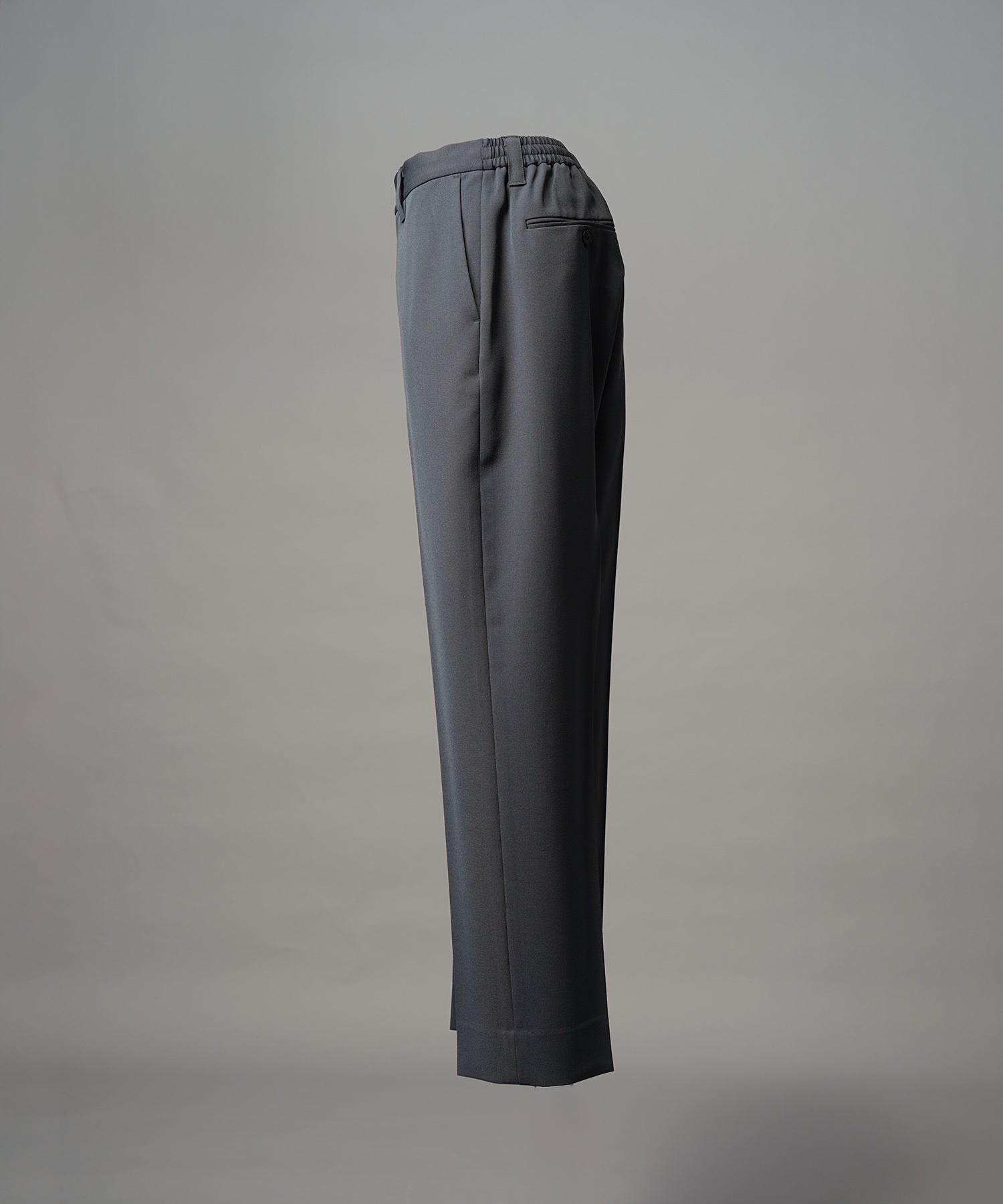 4 Colors Chambray Washable Wool Peaked Lapel Double Breasted Jacket