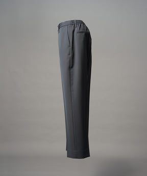 4 Colors Chambray Washable Wool Peaked Lapel Double Breasted Jacket