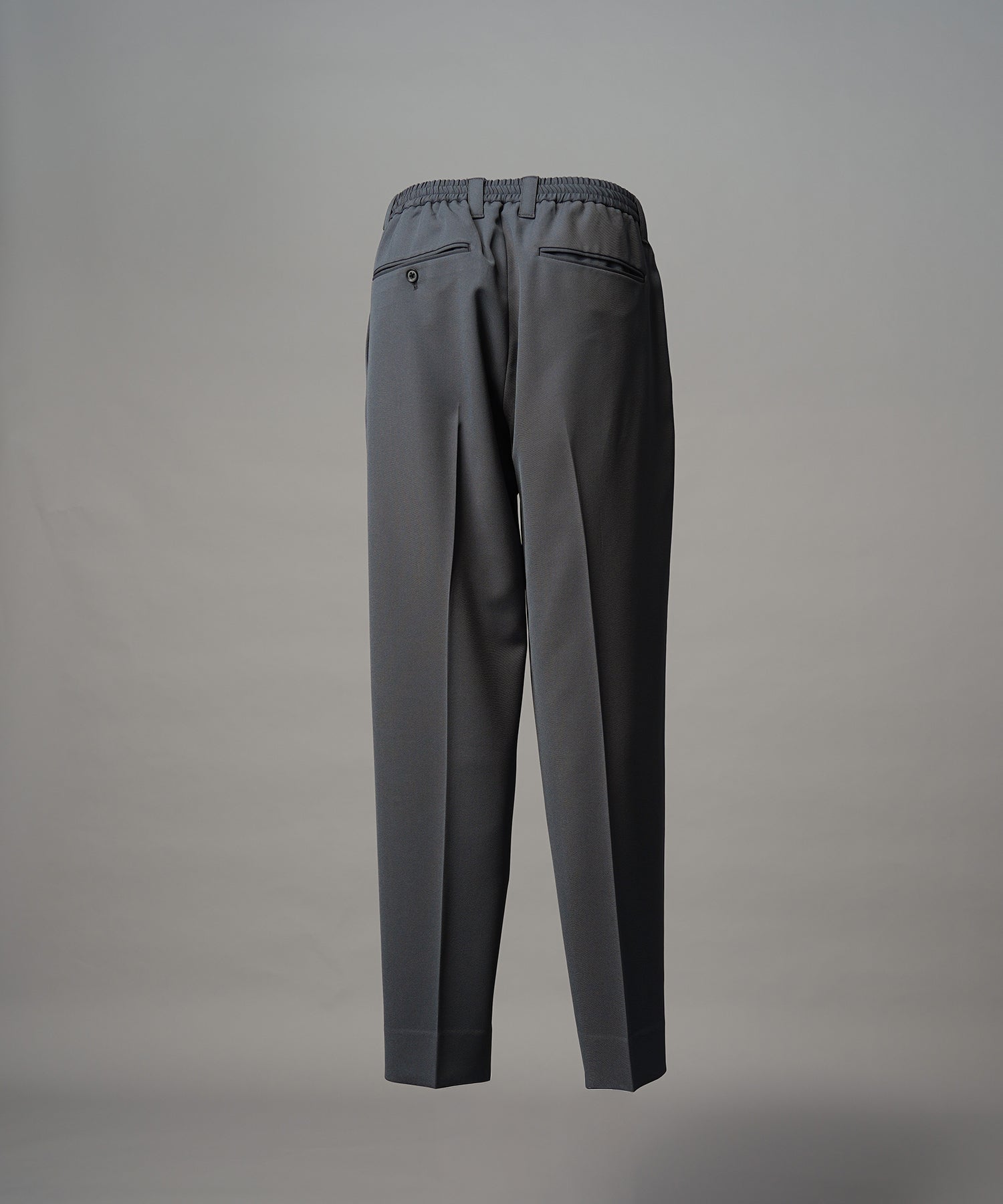 4 Colors Chambray Washable Wool Peaked Lapel Double Breasted Jacket