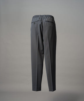 4 Colors Chambray Washable Wool Peaked Lapel Double Breasted Jacket