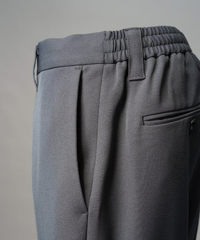 4 Colors Chambray Washable Wool Peaked Lapel Double Breasted Jacket