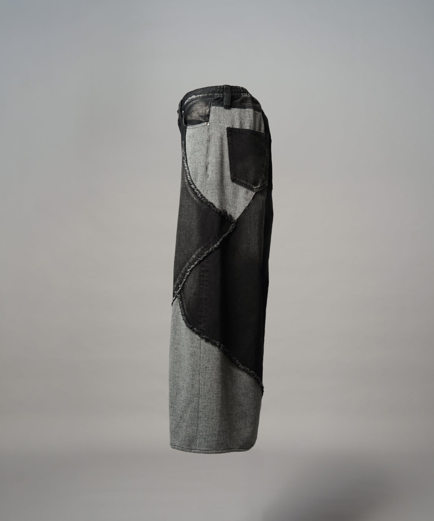 4 Colors Chambray Washable Wool Peaked Lapel Double Breasted Jacket