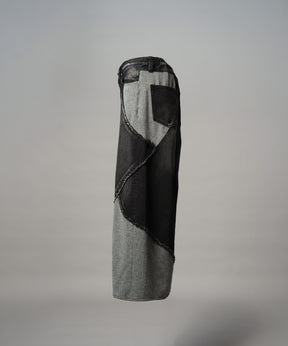 4 Colors Chambray Washable Wool Peaked Lapel Double Breasted Jacket