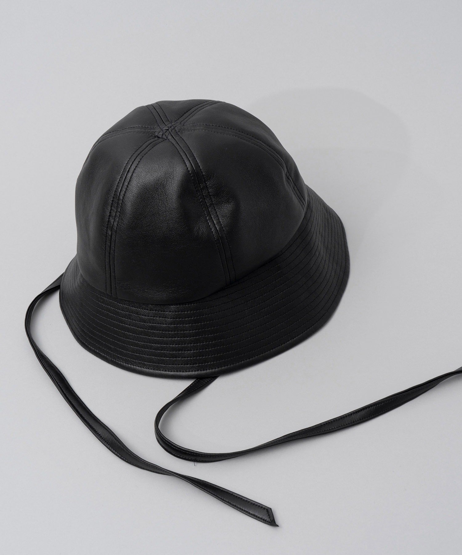Artificial Leather Metro Hat