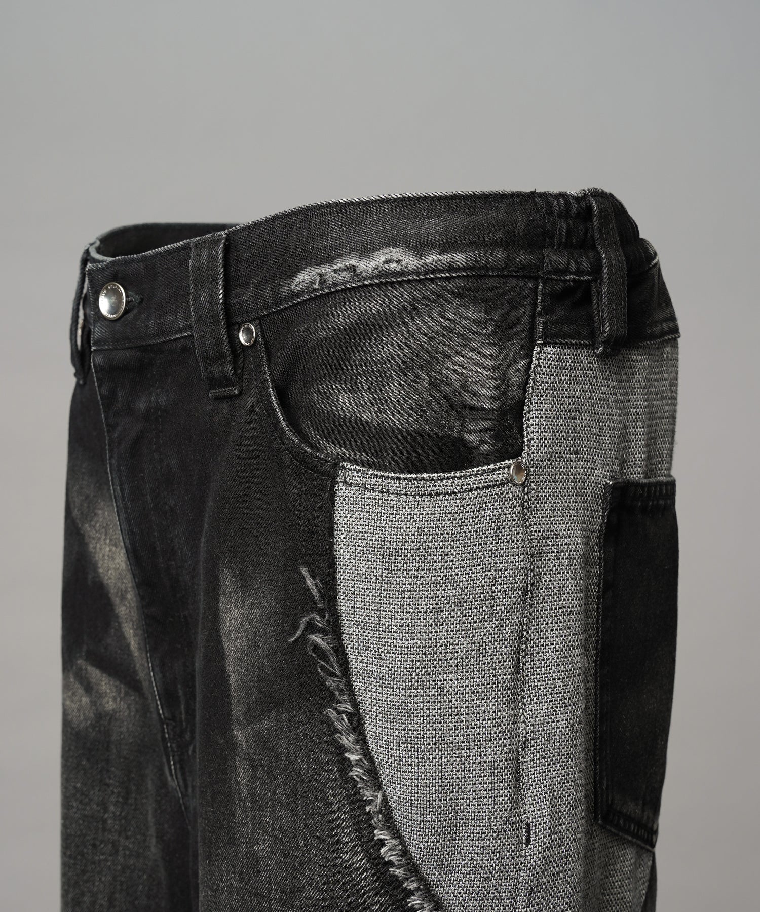 4 Colors Chambray Washable Wool Peaked Lapel Double Breasted Jacket