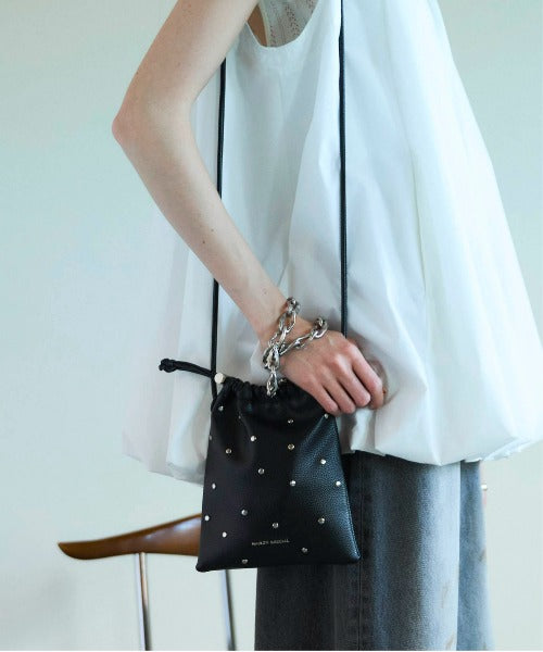 【PRE-ORDER】Studs Drawstring Mobile Tote Bag