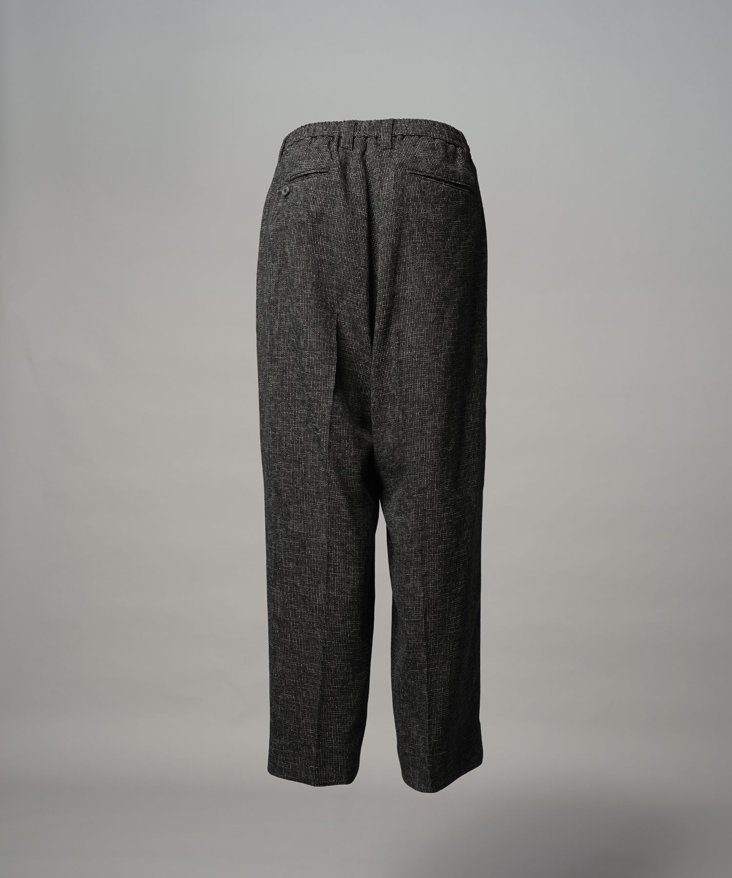 4 Colors Chambray Washable Wool Peaked Lapel Double Breasted Jacket