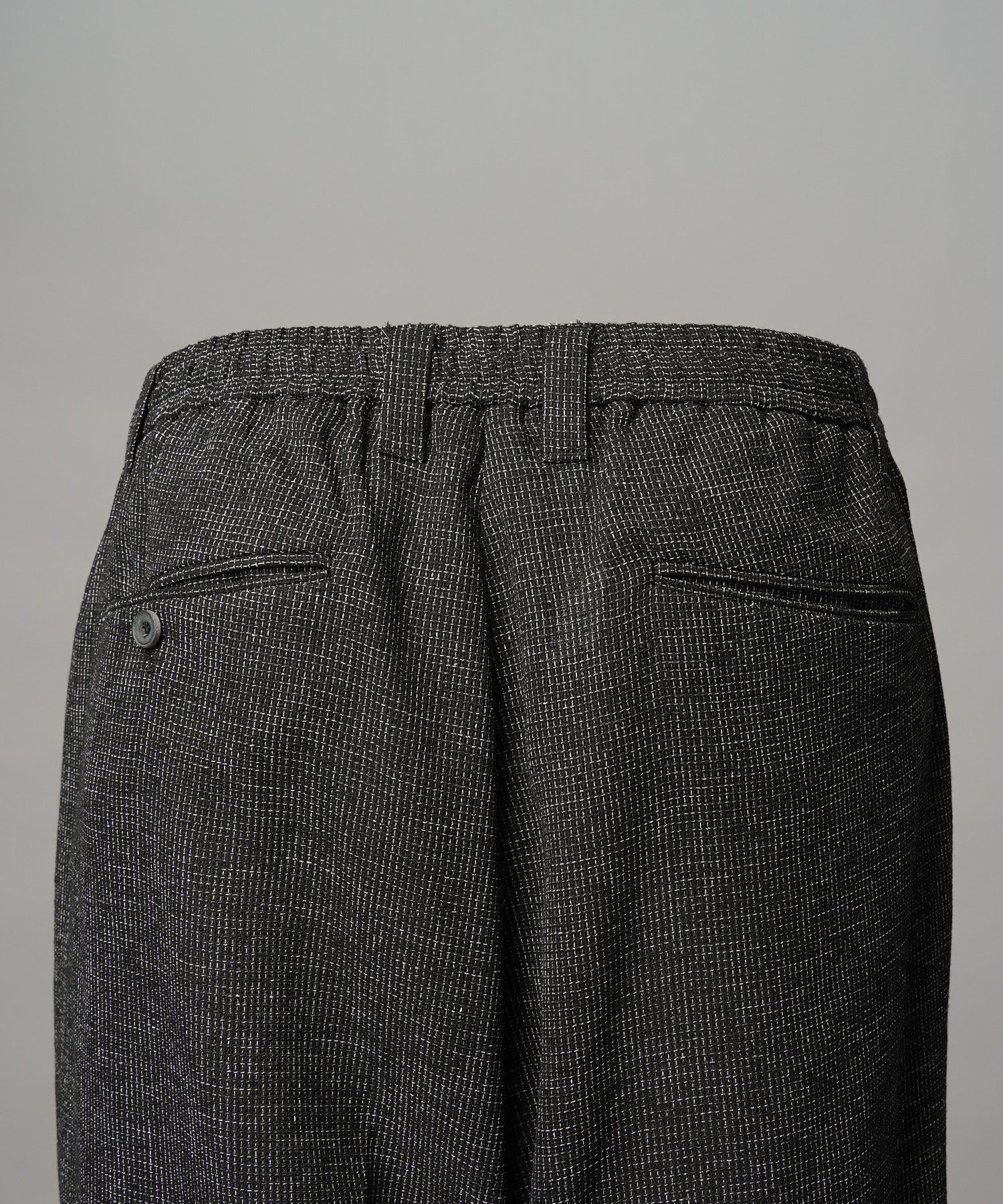 4 Colors Chambray Washable Wool Peaked Lapel Double Breasted Jacket