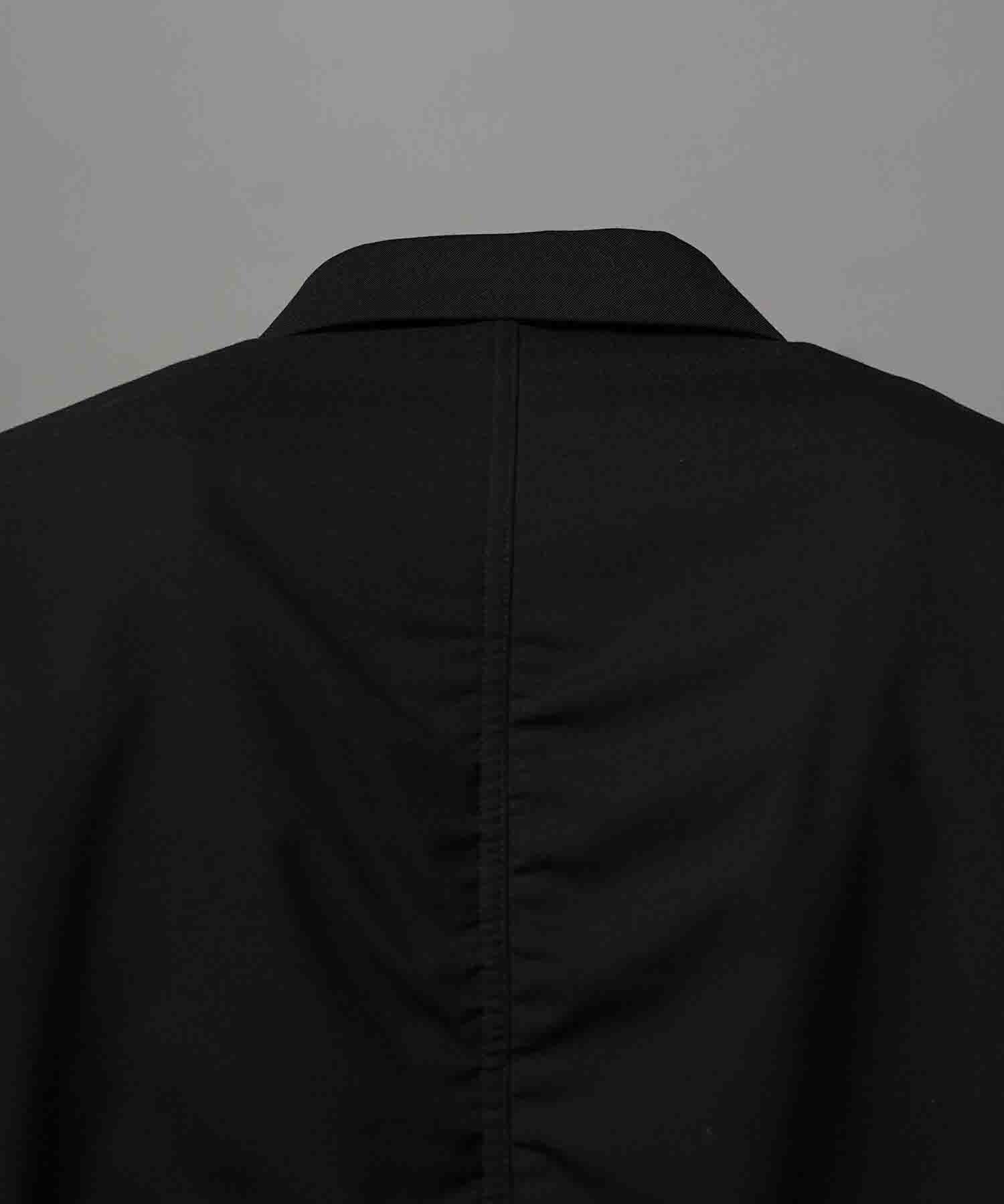 4 색 샹 브레이 세탁 가능한 양모 피크 라펠 더블 가슴 재킷