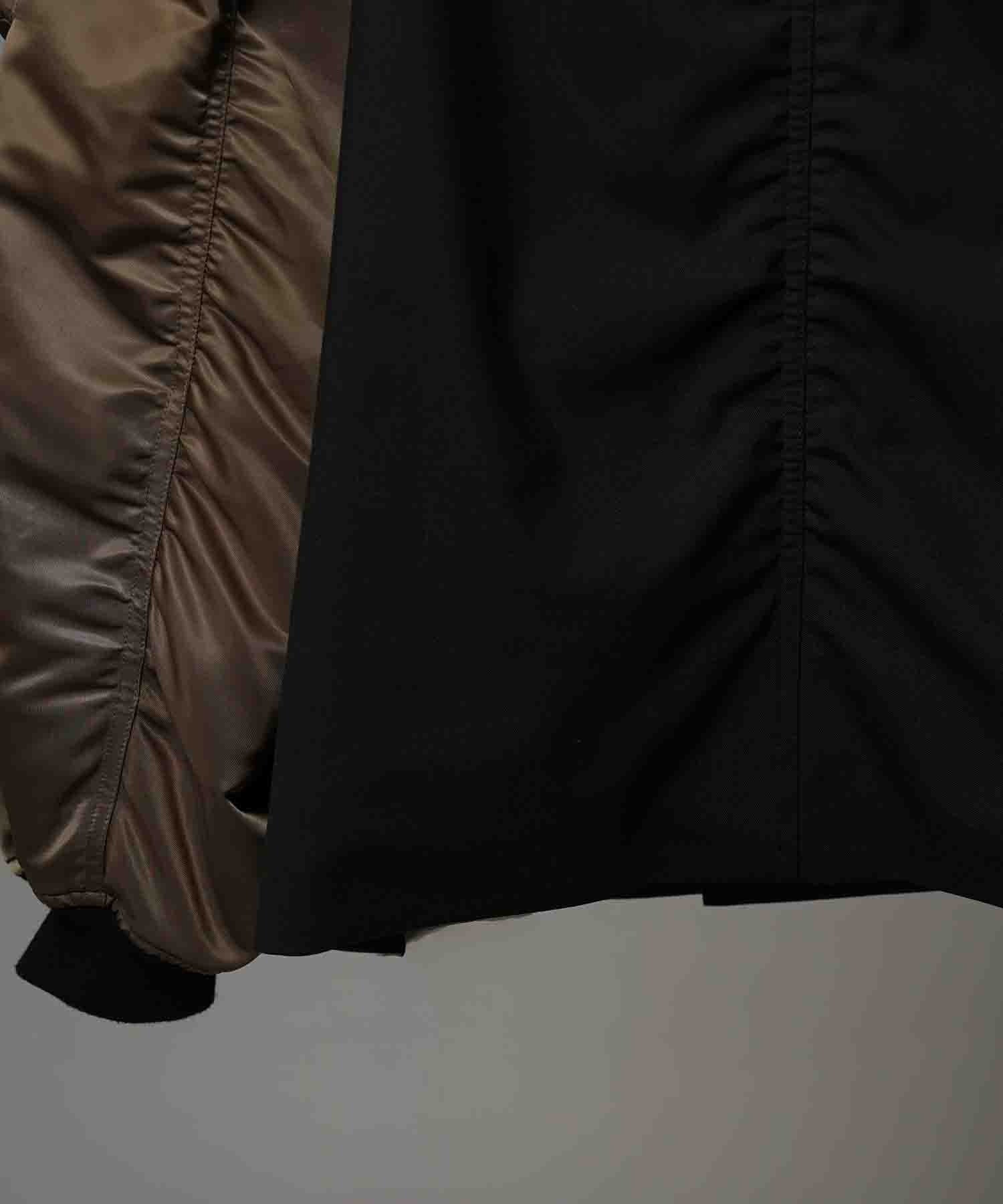 4 색 샹 브레이 세탁 가능한 양모 피크 라펠 더블 가슴 재킷