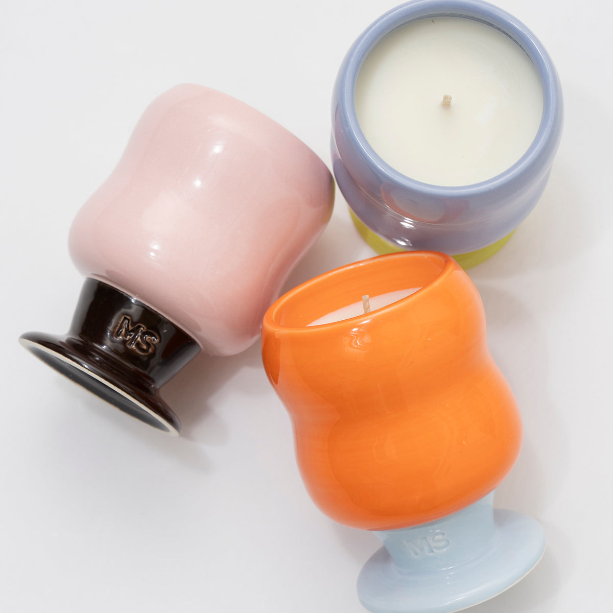 happy断捨離：コンセントレイト、カーミングフォーム honey flamingo×MAISON SPECIAL】Ceramic Candle