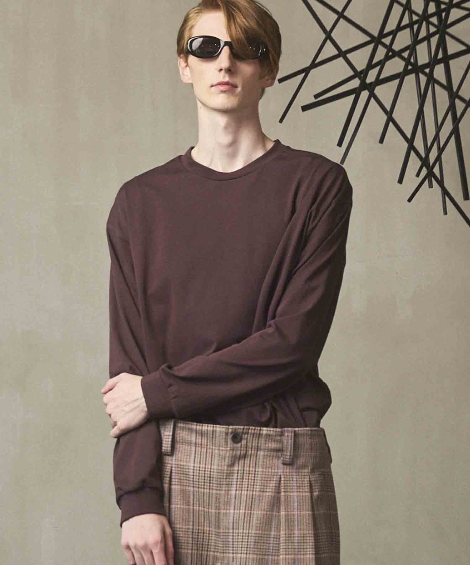 Artist Graphical Embroidery Prime-Over Crew Neck Long Sleeve T-Shirt