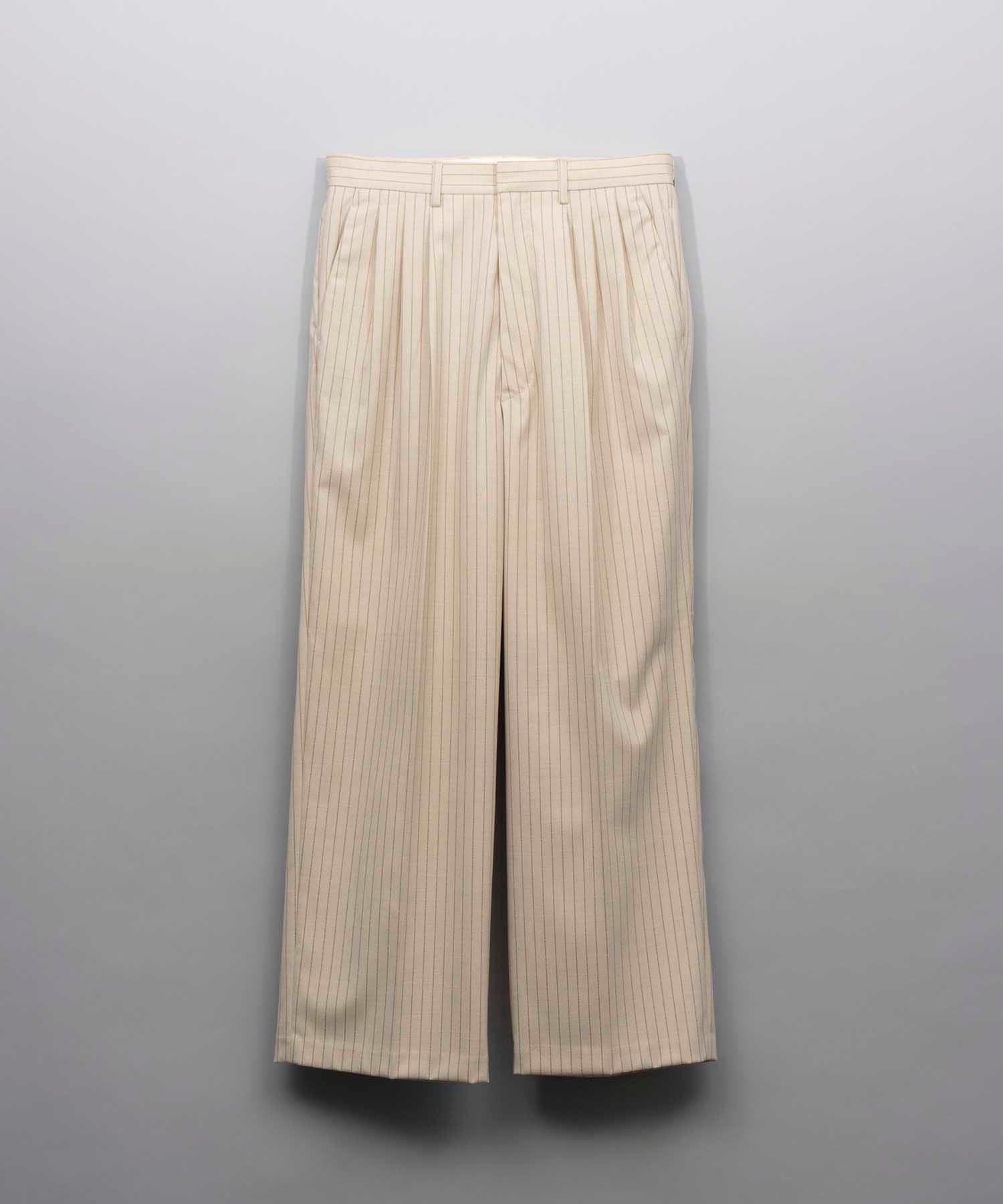 【LIMITED EDITION】Three-Tuck Wide Pants