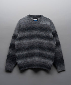 [24AW Pre-Order] 14g Milan Ribs Prime-Over Crew Neck Knit Pullover (copy)