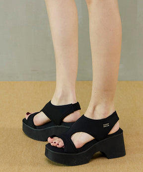 【26SPRING PRE-ORDER】Side-Open Stretch Sandals