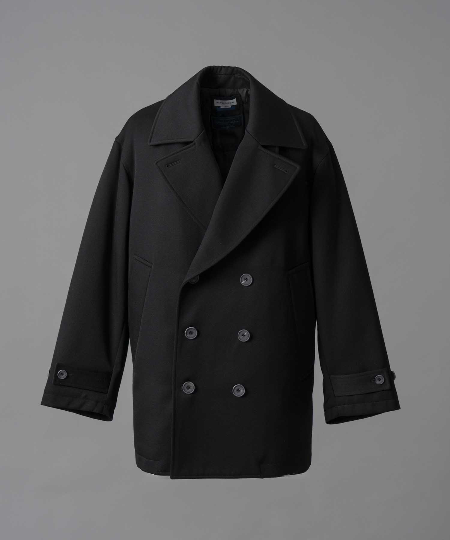 [9/27 (Fri) 12:00 Sales Start] [Italian Dead Stock Fabric] Prime-overer Pea Coat