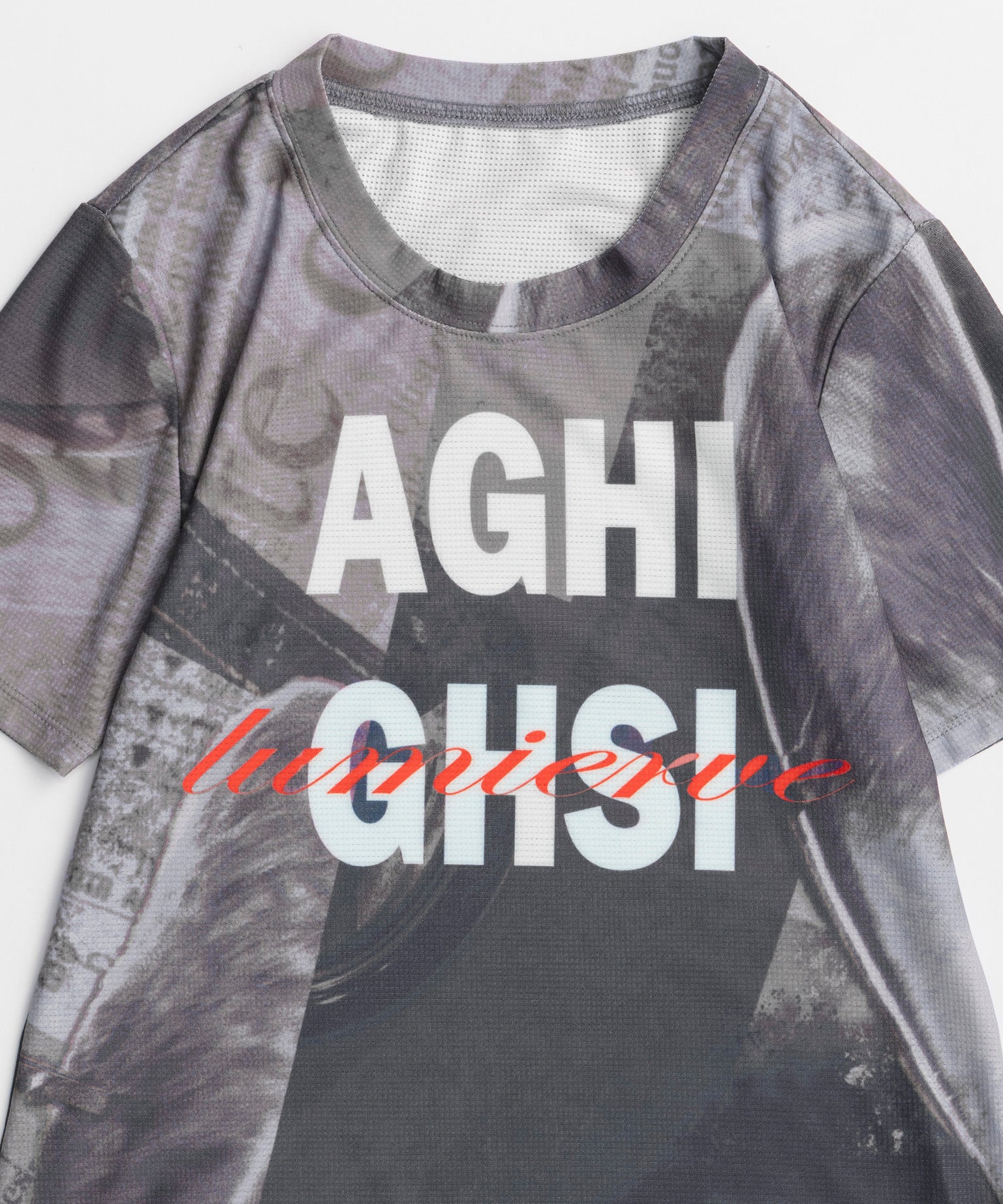 [2026Summer PRE-ORDER] Mesh Print Compact T-Shirt