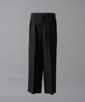 [Italian Dead Stock Fabric] TW-Tuck Wide Pants