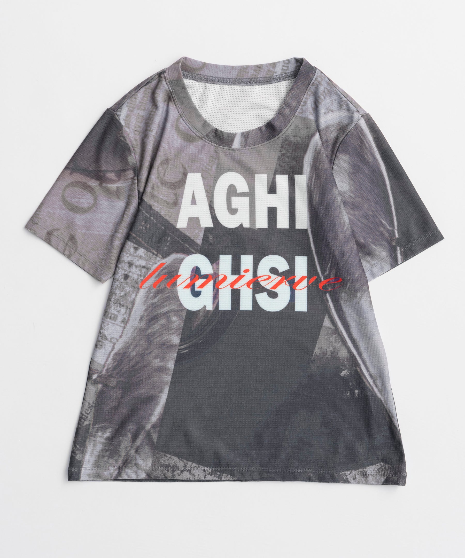 [2026Summer PRE-ORDER] Mesh Print Compact T-Shirt