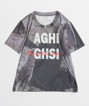 [2026Summer PRE-ORDER] Mesh Print Compact T-Shirt