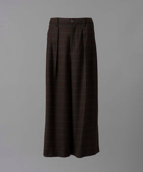 [Italian Dead Stock Fabric] Baggy Wide Pants