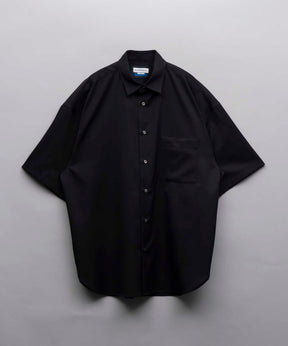 [SALE] High Count Wool Prime-Over Short Sleeve Shirt