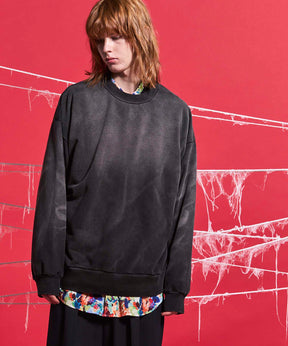 【24AW PRE-ORDER】Sandblasting Sweat Prime-Over Crew Neck Pullover