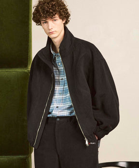 Prime-Over Denim Switching Blouson