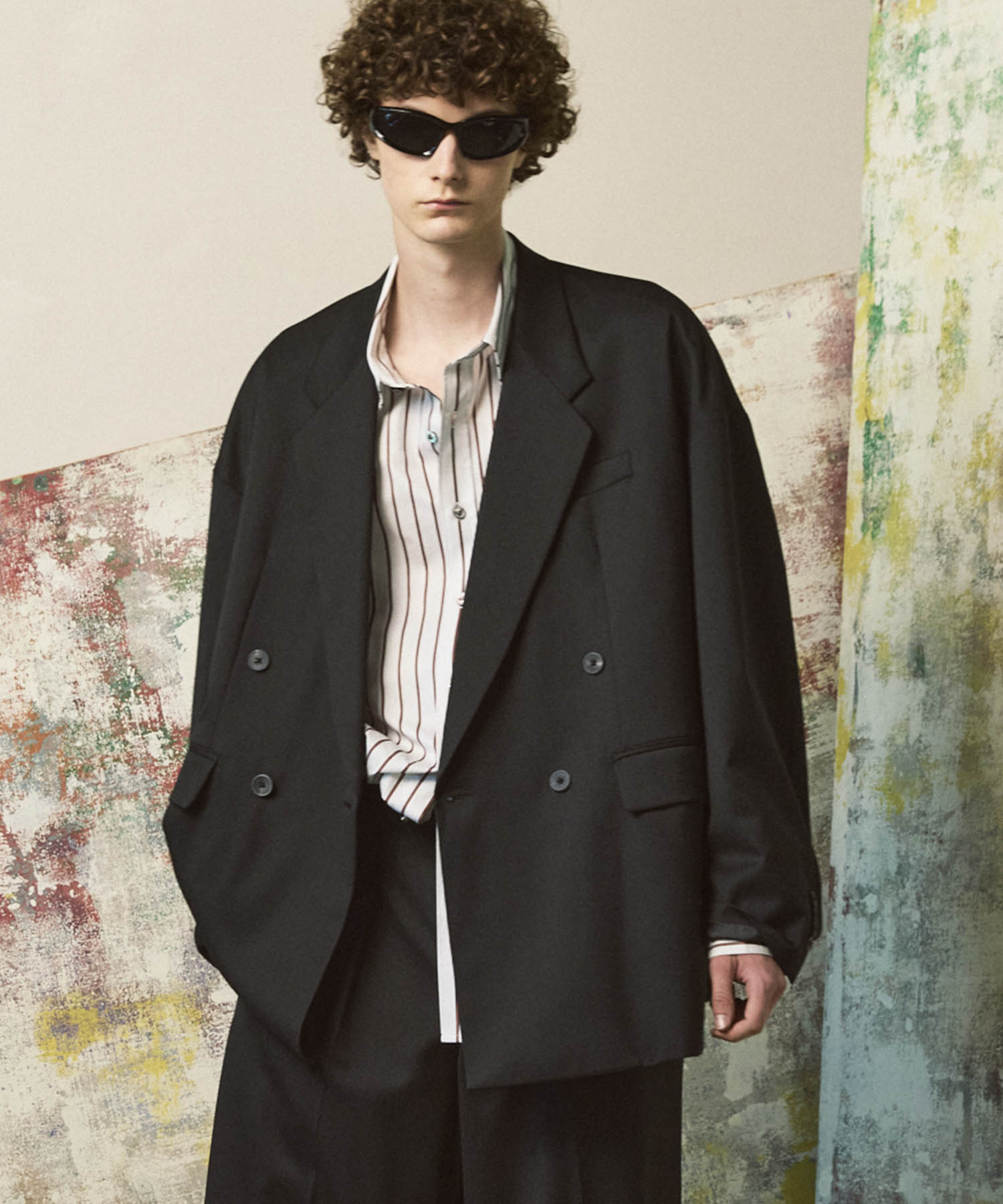 Wool Mix Prime-Over Double Tailored Jacket