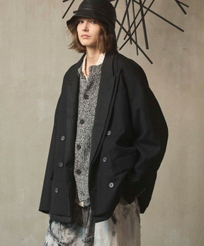 Prime-Over Layering Double Breasted Tailored Jacket