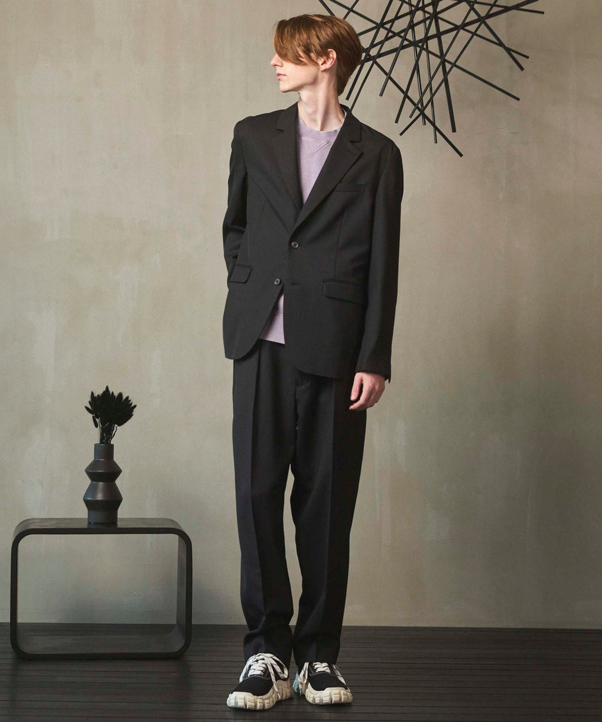 Dry Gabardine Regular-Over Set Up