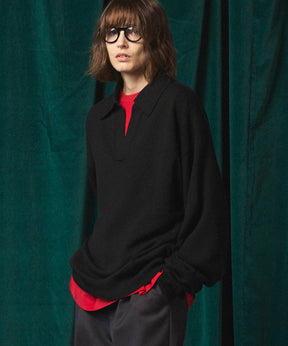 [25AW PRE-ORDER] Cashfeel Extra Fine Merino Wool Prime-Over Skipper Knit Pullover