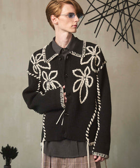 等级短长度超过V领针织套头衫