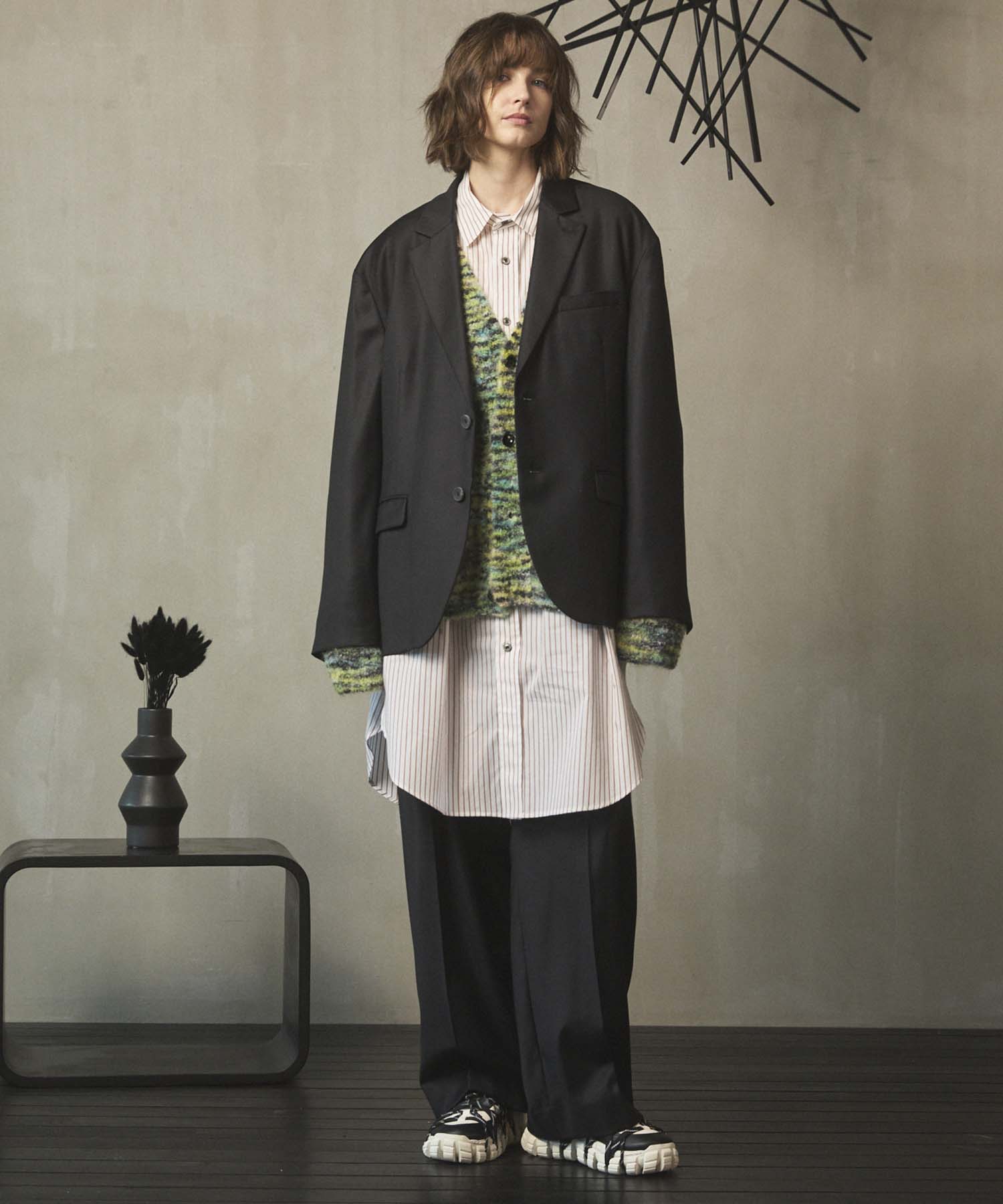 Loro Piana Super130s Wool Relax-Over Set Up