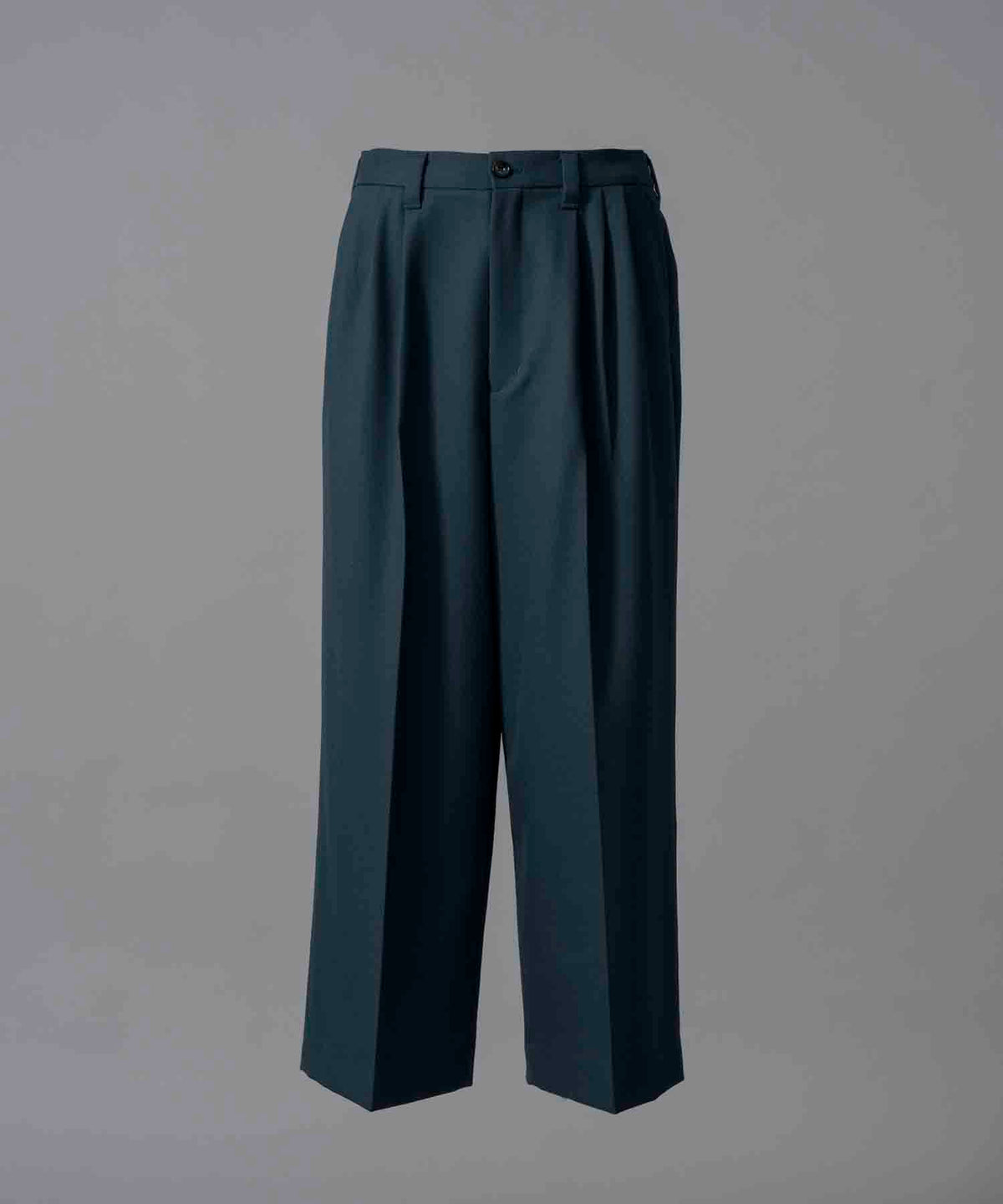 【12/14（土）12:00販売開始】【Italian Dead Stock Fabric】Three-Tuck Prime Wide Pants