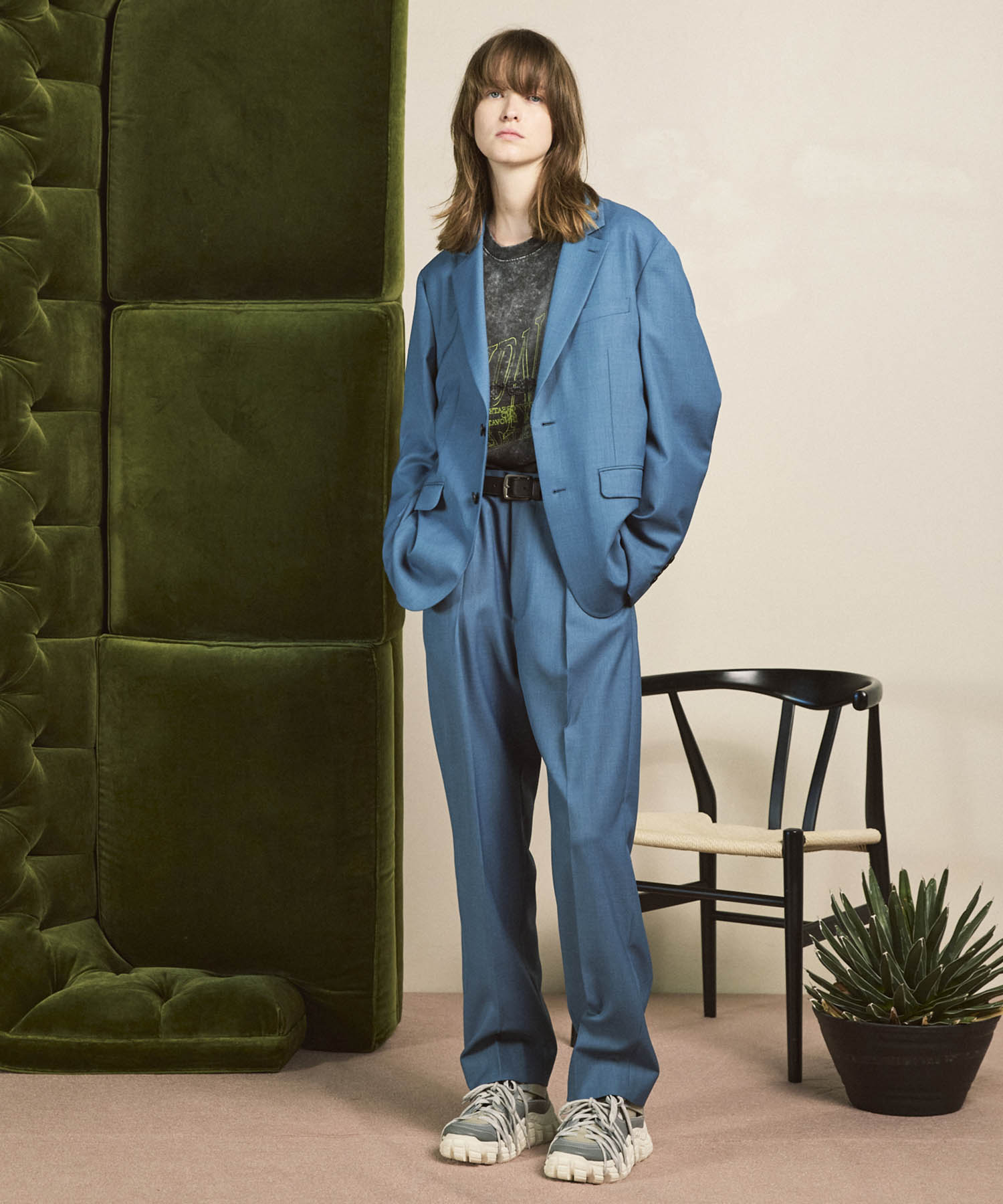 Dry Gabardine Regular-Over Set Up