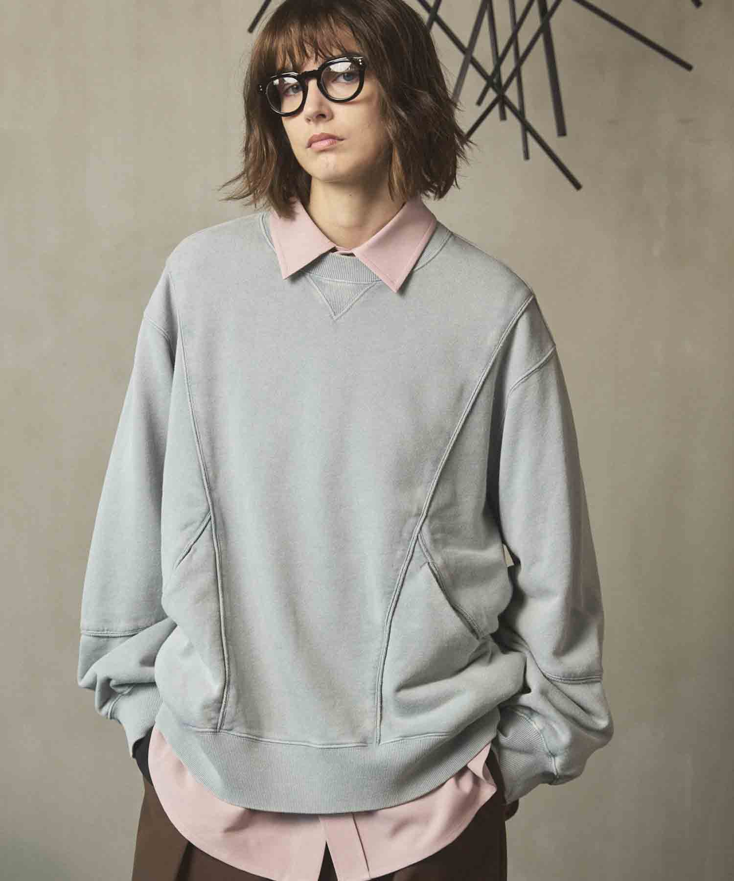 Prime-Over Crew Neck Long Sleeve Waffle T-Shirt