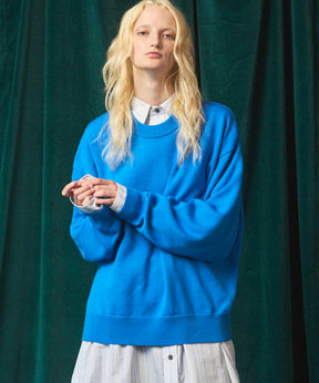 [25AW PRE-ORDER] Cashfeel Extra Fine Merino Wool Prime-Over Crew Neck Knit Pullover