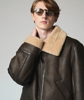 B-3 Fake Mouton Jacket