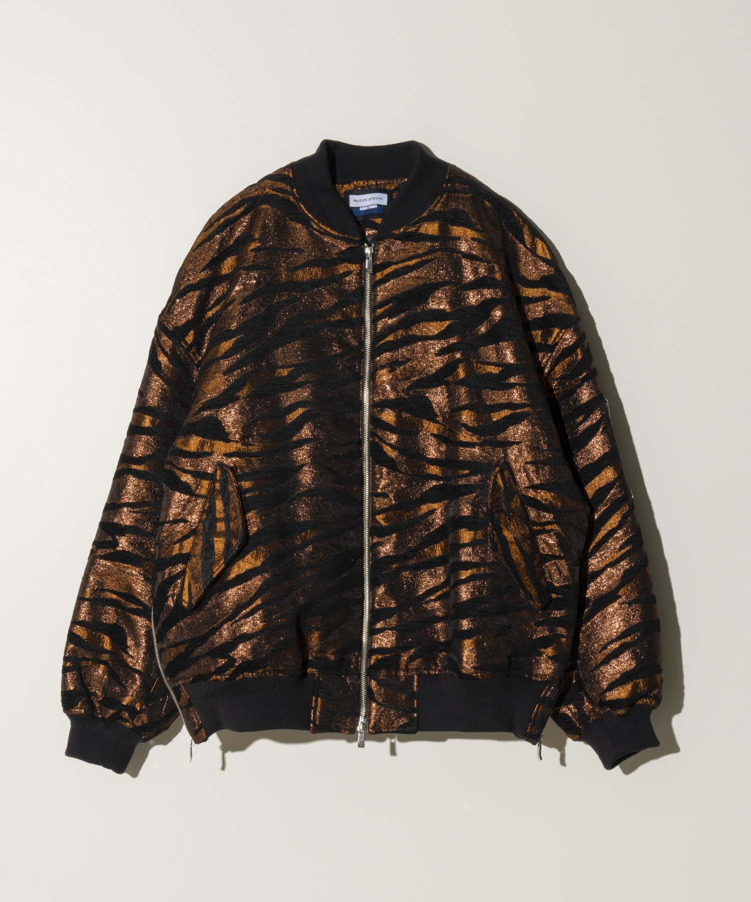 Italian Dead Stock Fabric】Prime-Over MA-1 Bomber Jacket