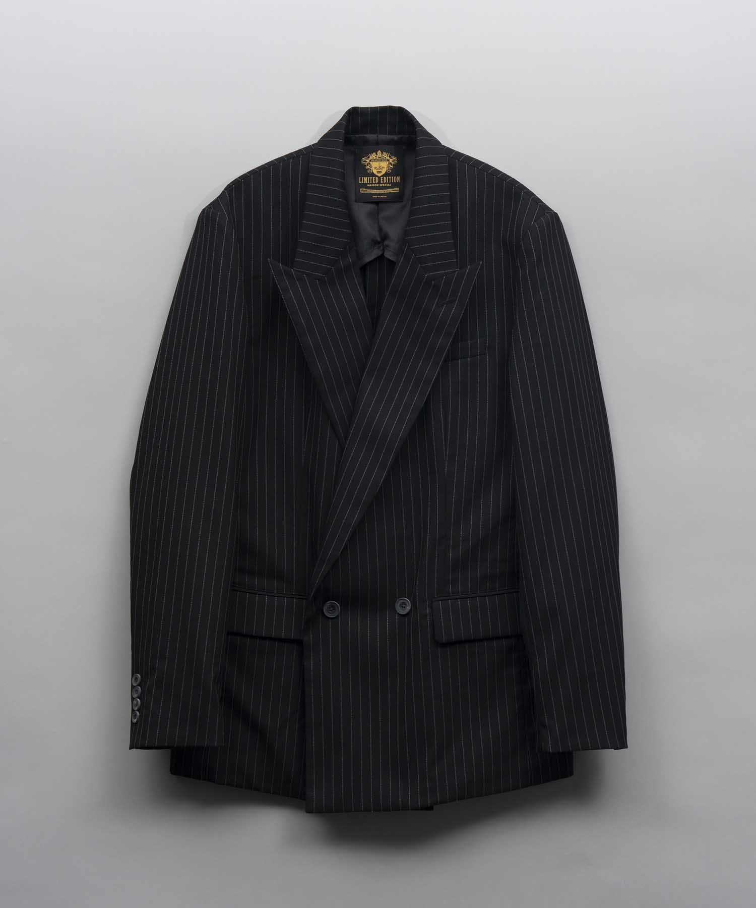 【LIMITED EDITION】Dress-Fit Peaked Lapel Double Breasted Tailored Jacket