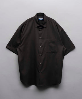 [SALE] High Count Wool Prime-Over Short Sleeve Shirt