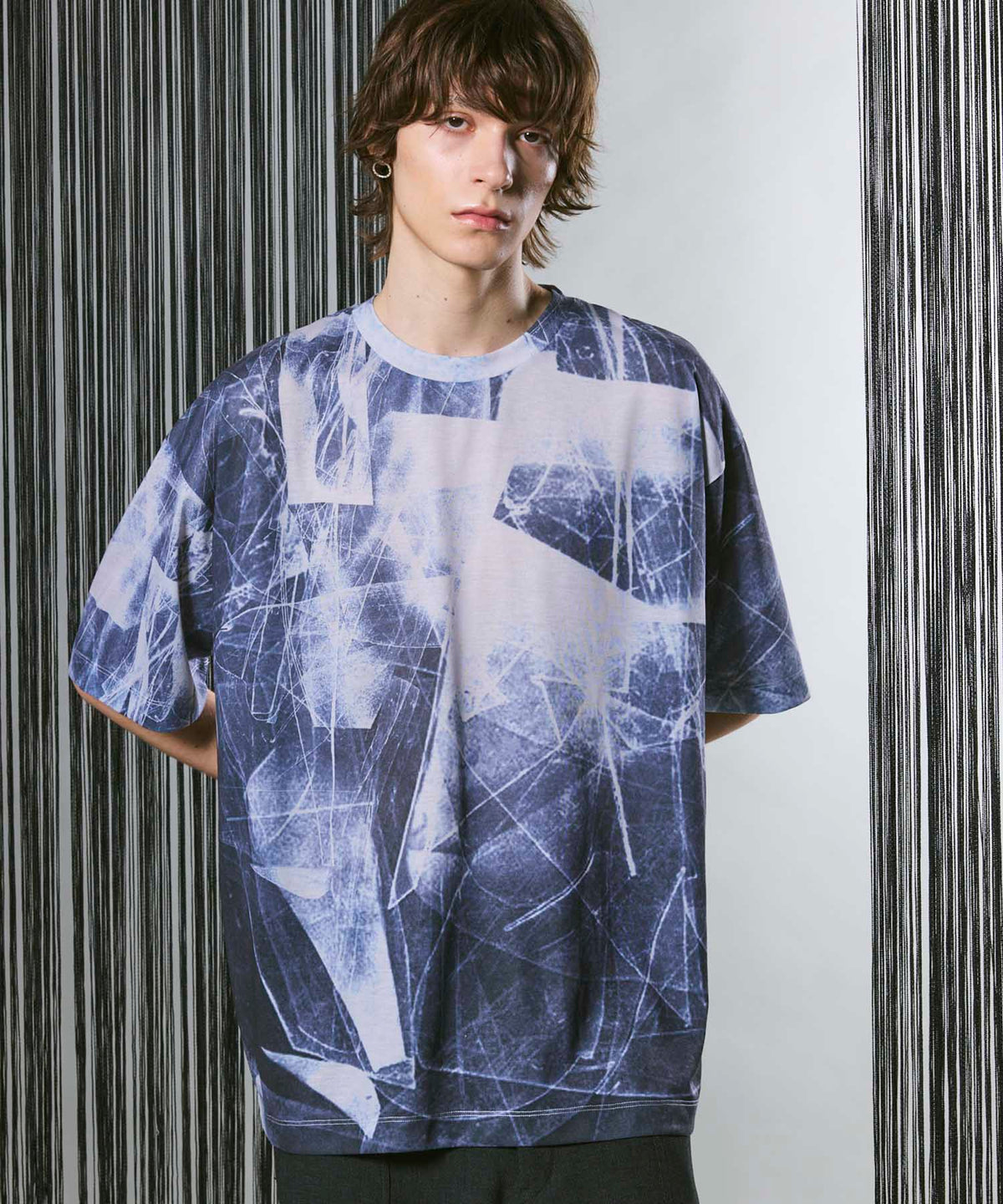[24SS Pre-Order] Abstract Prime-Over Crew Neck T-Shirt